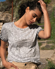 Light-As-Air Tee Rex - Faded Print