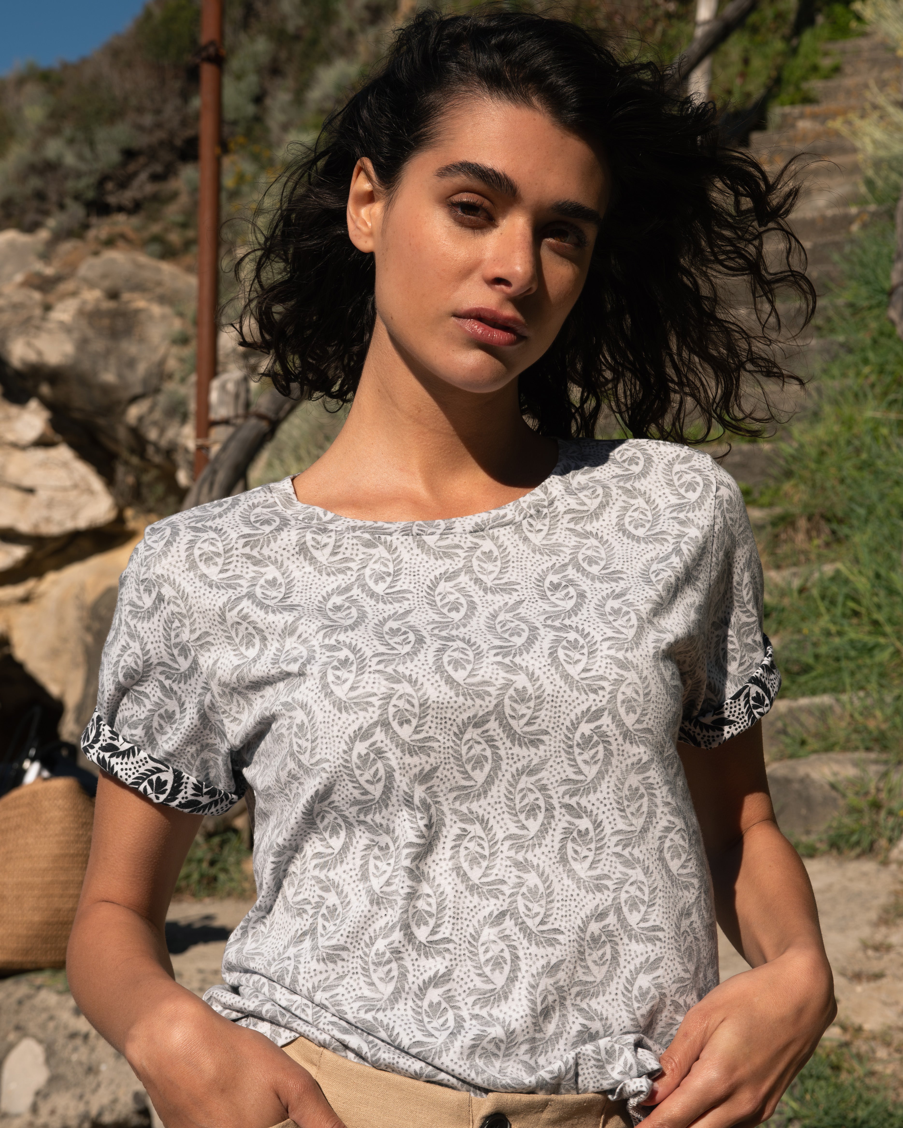 Light-As-Air Tee Rex - Faded Print